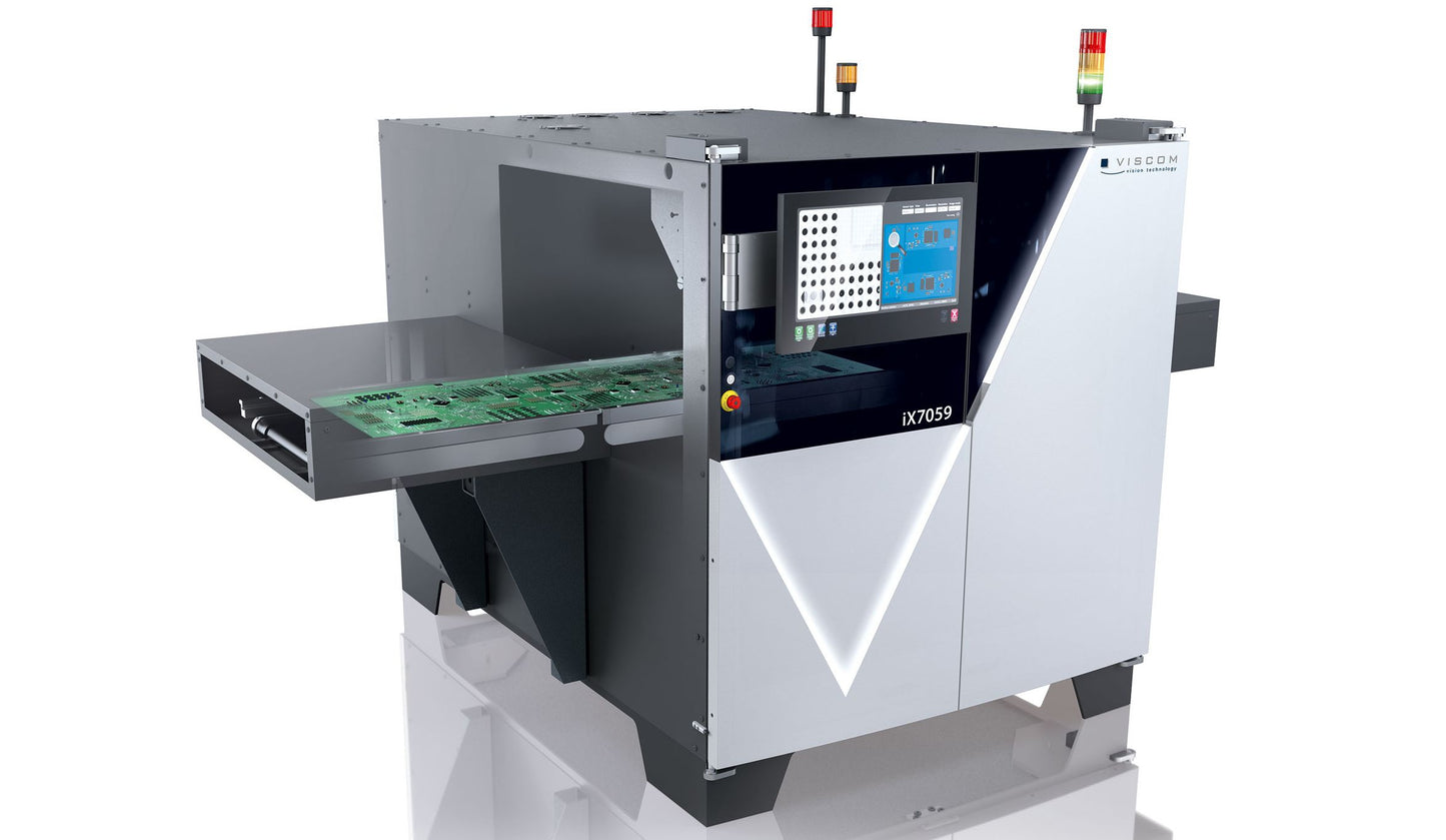 iX7059 PCB Inspection – 3D X-ray inspection for high-density and double-sided PCB assemblies at the highest level
